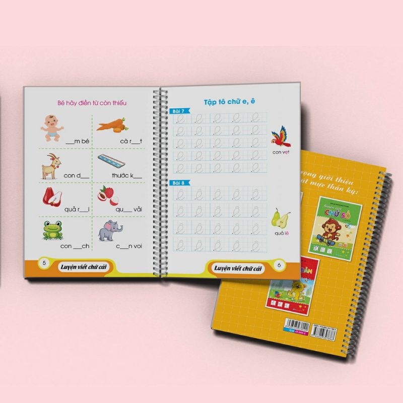 Ảnh Sách - Sách 3 cuốn Luyện viết thần kỳ, mực tự biến mất - tặng kèm bút 1