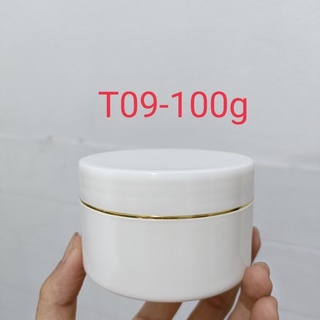 HỦ ĐỰNG KEM BODY 100G THÂN TRẮNG ĐỤC NHIỀU MÀU ĐẸP
