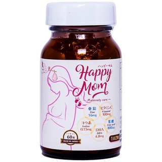 Viên Uống Happy Mom Jpanwell Bổ Sung Vitamin Cho Phụ Nữ Mang Thai (Hộp 60 Viên)