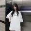 Áo thun cotton tay lỡ dáng rộng unisex Conveni freesize 38-65kg