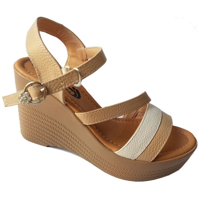 Giày sandal xuồng nữ BIGGBEN da bò thật cao cấp HKD046
