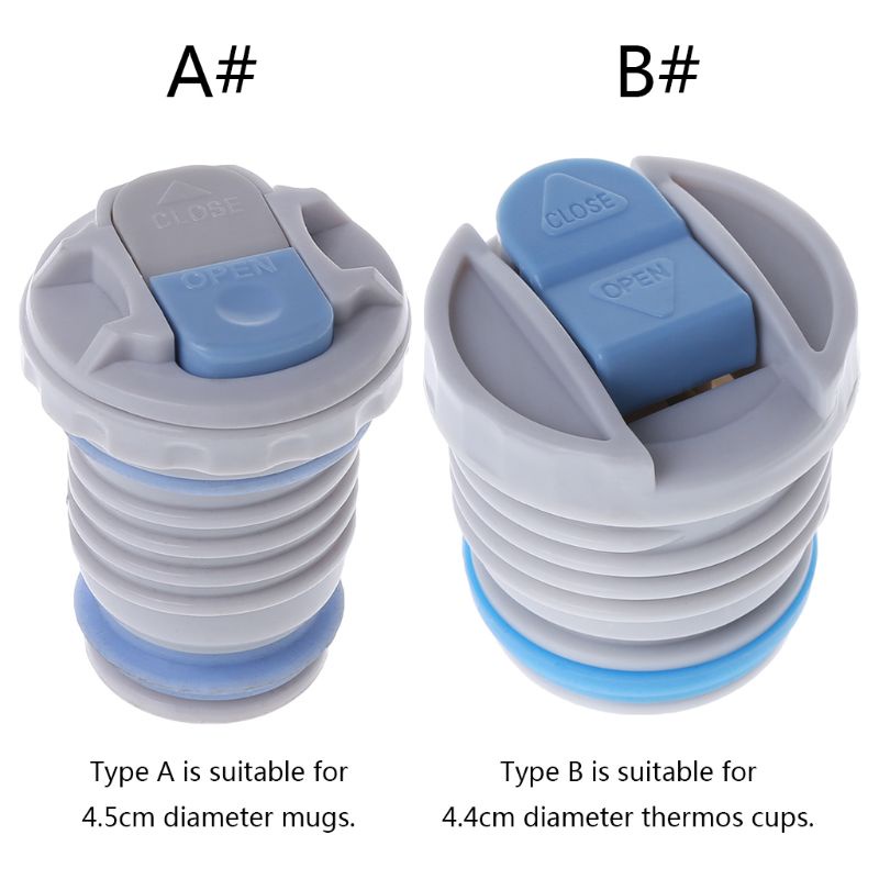Nắp đậy bình giữ nhiệt chân không thay thế kích thước 4.4cm/ 4.5cm tiện lợi mang theo khi đi du lịch