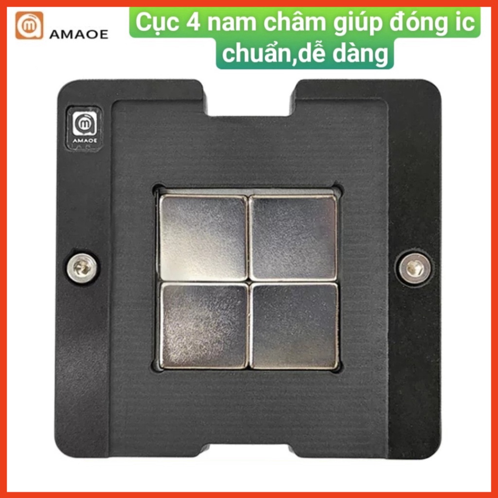Đế gá từ tính AMAOE B-4 dùng cố định để hàn chân IC BGA điện thoại