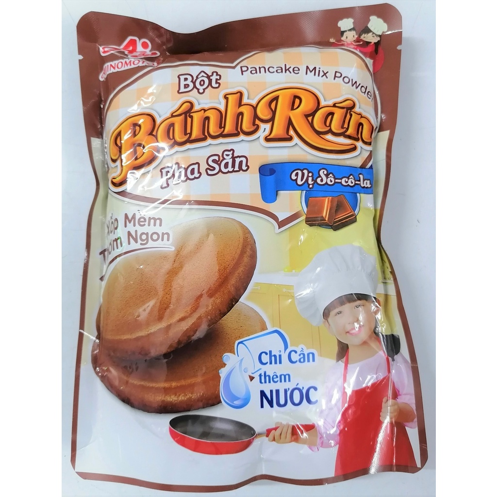 [200g – CHOCO] BỘT BÁNH RÁN PHA SẴN VỊ SÔ CÔ LA [VN] AJINOMOTO ...