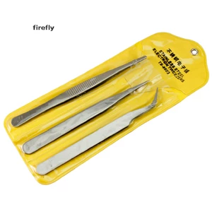 Bộ 3 Nhíp Inox Cho Độ Chính Xác Cao