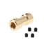 BTF 2-5mm Động Cơ Trục Đồng Khớp Nối Khớp Nối Đầu Nối Tay Adapter US