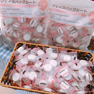 Mặt nạ nén miniso 100 viên