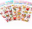 PS1 Phim Hoạt Hình Miếng Dán Trẻ Em Miếng Dán 3D Ông Già Noel Ba Chiều Giáo Dục Sớm Phần Thưởng Bé Trai Bé Gái