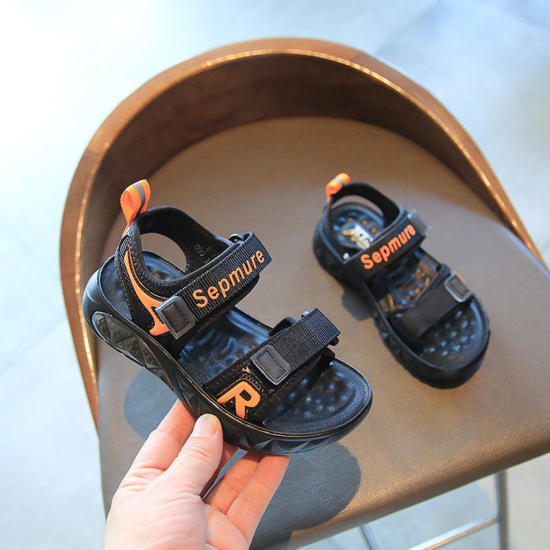 sandal cho bé - dép quai hậu bé trai, bé gái hàng nội địa khâu đế siêu đẹp, bền chữ R 6608 ( có video & ảnh thật)