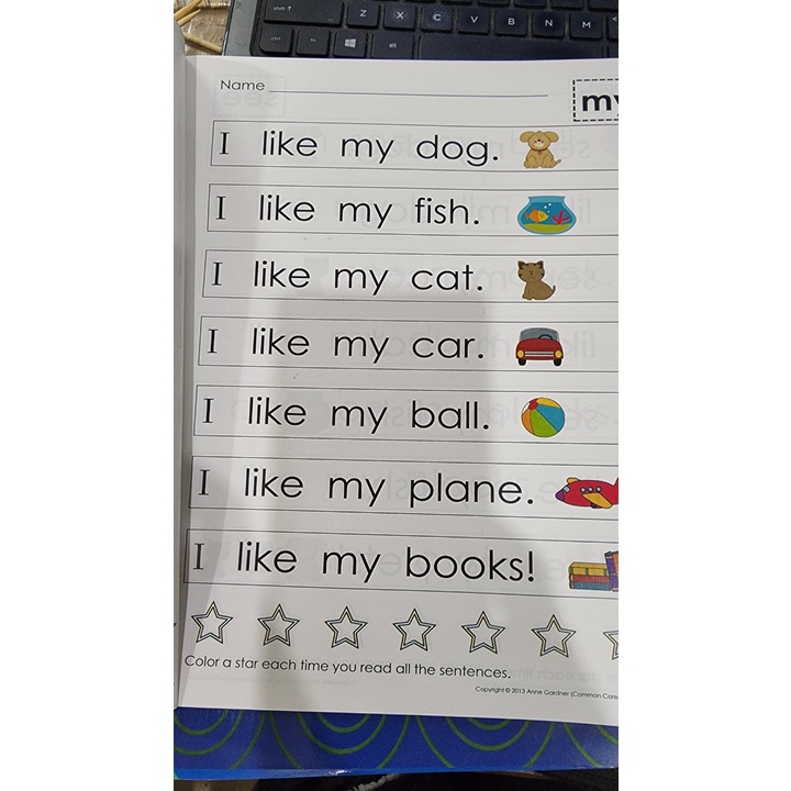 Ảnh Sách - Combo 4 quyển sight word (tặng file nghe mp3) 3