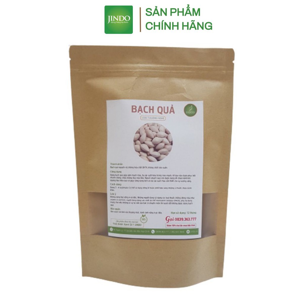 Bạch quả thượng hạng JINDO 1kg hỗ trợ cho người bị di tinh, hen phế quản, bạch đới