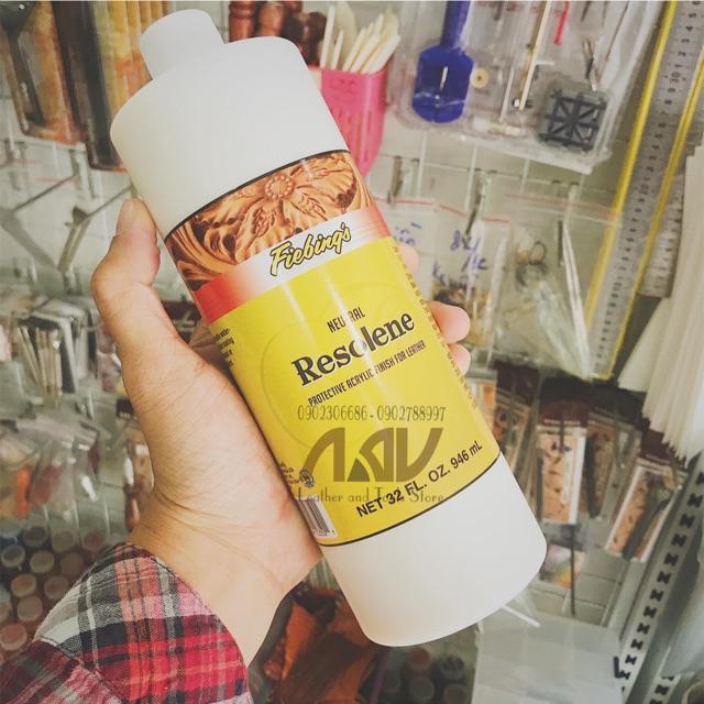 [Fiebing Mỹ] Chốt màu Resolene Tan Kote Bag Kote Super Shene Dành