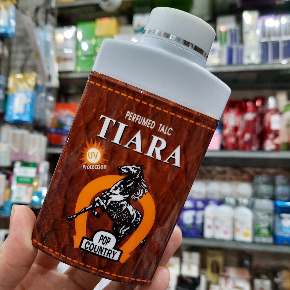 Phấn rôm con ngựa Tiara Pop Country (50g - 90g - 350g) | Shopee Việt Nam