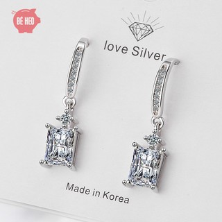 Bông tai vuông - Trang sức Bé Heo BHBT448