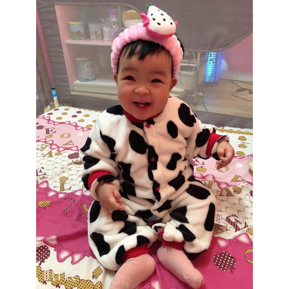 Áo liền quần Body nỉ băng lông cho bé Trai bé Gái Hàng Quảng Châu