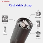 Cối Xay cà phê Staresso Plus 2025 Lưỡi Dao Titanium máy pha cà phê mini cầm tay Chính Hãng Bảo Hành 12 Tháng — ảnh 7