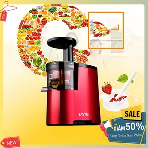 Máy ép hoa quả trái cây tốc độ chậm vắt kiệt bã Chính hãng SATVM JE-07