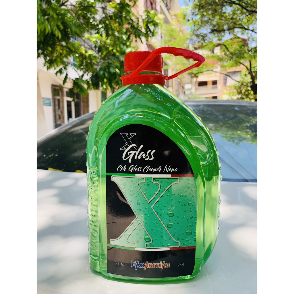 NƯỚC RỬA KÍNH Ô TÔ XGLASS NANO CLEAN THƯƠNG HIỆU EKOKEMIKA