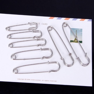 10 Kim băng bằng thép không gỉ màu bạc kích thước lớn an toàn tiện dụng DIY