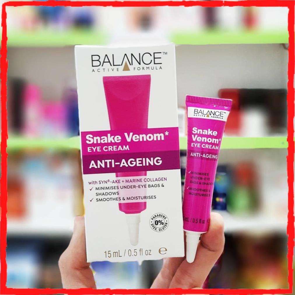 Kem Mắt Nọc Rắn Balance Active Formula Snake Venom Eye Cream Shopee Việt Nam