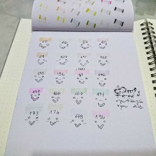 [bán lẻ Touchliit 6 - có sẵn] Bút marker Touch Liit thân trắng marker hai đầu