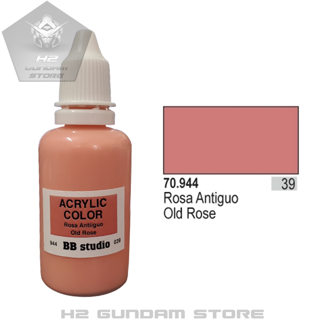 Sơn mô hình gốc Acrylic BB Studio mã 021 - 040 (Tone màu tương tự ...