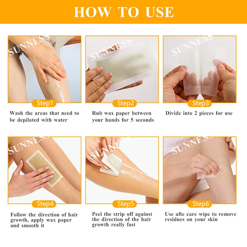 Ảnh 2 miếng SUNNESS miếng dán tẩy lông 4
