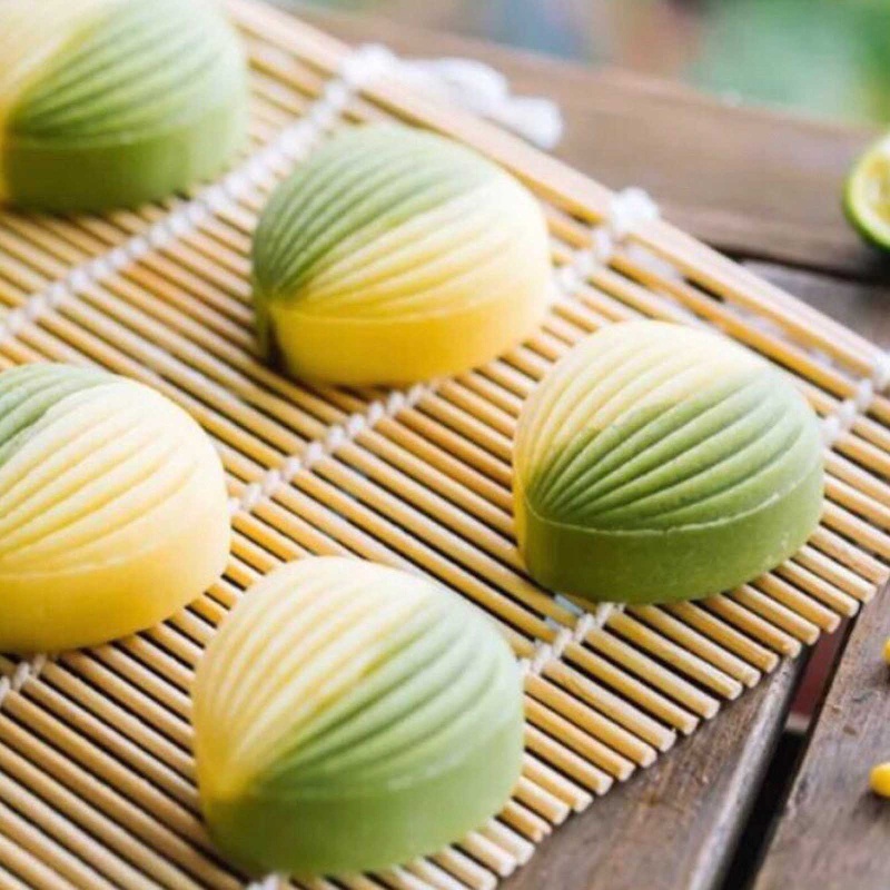 Bằng Nhựa Bánh Trung Thu Khuôn Chestnut Hình Tem Bánh Trung Thu Cắt Khuôn DIY Nhà Bếp Nướng Phụ Kiện Cho Trung Thu Fes