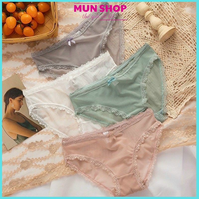 COMBO 10 QUẦN LÓT REN LƯỚI MS1016