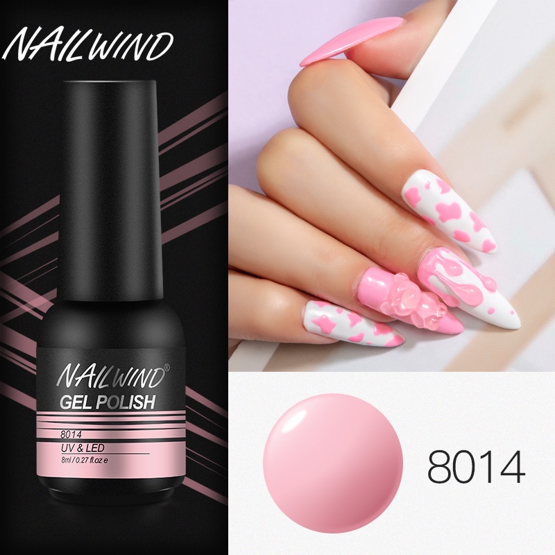 Ảnh Rosalind NAILWIND Gel Polish 8ml Màu sắc khác nhau cho đèn LED / UV thiết kế móng tay nghệ thuật (01-20) 4