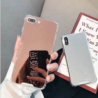 Apple Iphone 11 12 13 14 15 16 e 17 Pro MAX AIR 6 6s 8 7 Plus 12 X XS Max XR SE 2020 Ốp Điện Thoại Gương Silicon Mềm Ốp lưng