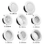 KUEDFEU Air Vent, Lưới tản nhiệt ống nhựa tuần hoàn không khí, Lưới tản nhiệt van chiết xuất chống chim và chuột bền bỉ
