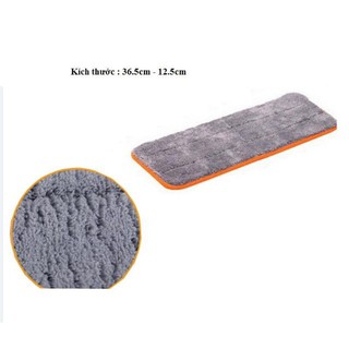 AMZO_MIẾNG LAU NHÀ HÌNH CHỮ NHẬT THAY THẾ CHO CÂY LAU NHÀ TỰ VẮT - HÀNG CAO CẤP 12x32CM