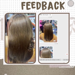 Thuốc Nhuộm Tóc Màu Nâu Lạnh - Lên Từ Nền Đen Không Tẩy 100g | Khanh.Color
