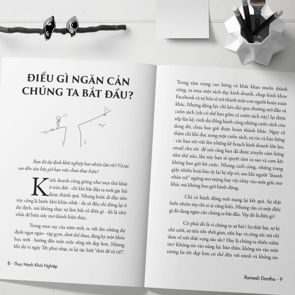 Sách Kinh Doanh - Thực Hành Khởi Nghiệp - Từng Bước Nhỏ Làm Chủ Doanh Nghiệp Lớn