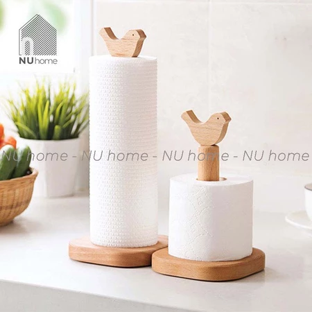 Cây để giấy ăn - Toki | NU Home | cây để giấy nhà bếp bằng gỗ cao cấp được thiết kế mộc mạc, đẹp mắt