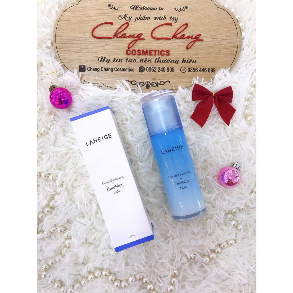 Sữa dưỡng Essential Balancing Emulsion Light 120ml | Shopee Việt Nam
