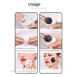 Phấn phủ dạng bột nhẹ thoáng khí kiểm soát dầu chống nước / chống mồ hôi