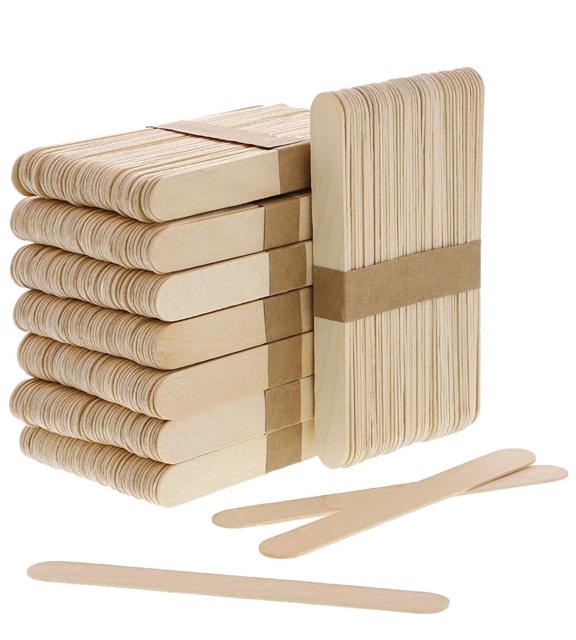 Ảnh Set 50 Que Gỗ RUOALL Bôi Sáp Tẩy Lông Dùng Một Lần 4