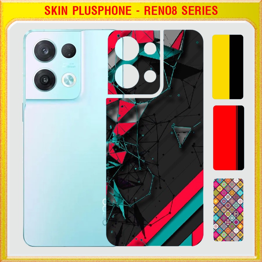 Dán Skin mặt sau cho Oppo Reno8 5G, Reno 8 Pro 5G, Reno8 Pro + (Pro+ ...