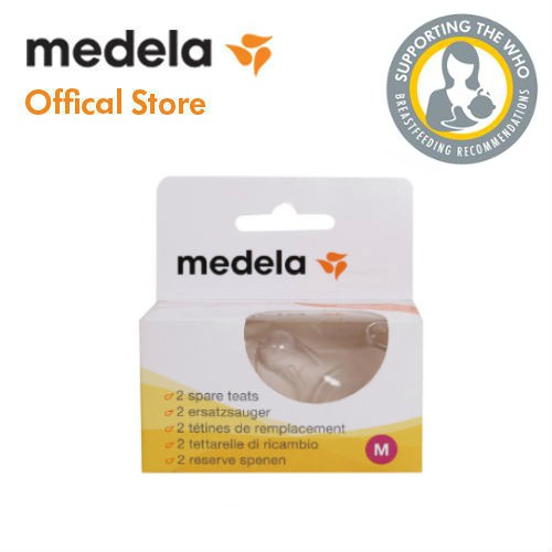 Ảnh Núm bình sữa | Medela hôp 2 chiếc, chất liệu silicon 4
