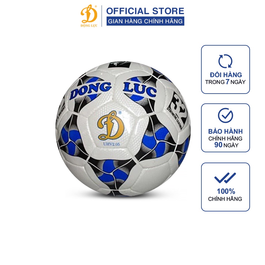 Ảnh Quả bóng đá thi đấu Động Lực UHV 2.05 size 5 tiêu chuẩn FIFA QUALITY banh bóng đá Động Lực chính hãng 1