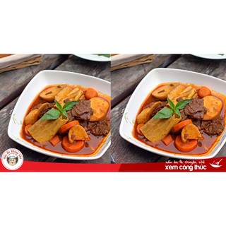 1 KG BÒ LÁT CHAY ( 2 túi bò lát) BÒ LÁT CHAY TÂM PHÁT