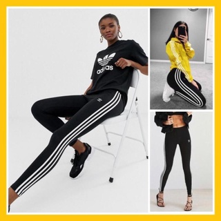 Quần Tập Gym Nữ [Legging] Đen Sọc Hông Truyền Thống [ĐỒ TẬP]