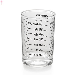 Cốc Đong Mini Bằng Thủy Tinh Dày Dặn 3 Ounce / 90ML 3 Ounce / 90ML