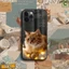 Ốp Lưng iPhone Mèo Cute Phô Mai Que Mặt Kính Nano Dẻo