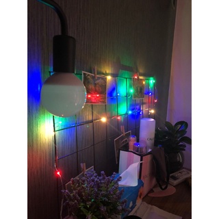 10M 100LED Dây Đèn Led Vòng Hoa Đèn Cổ Tích Giáng Sinh Ngày Lễ Cưới Trang Trí Chạy Bằng Pin Vòng Hoa Ngoài Trời Đèn Phòng Trang Trí