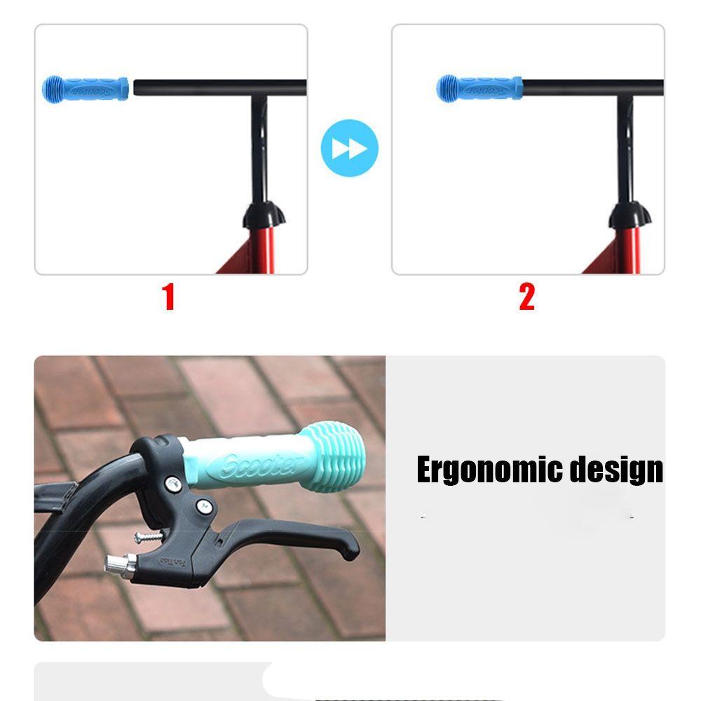 TRACEILLOIAN 1 Cặp Tay Cầm Cao Su Đa Năng 2.2cm Calibre Xe Đạp Ba Bánh Trẻ Em Xe Đạp Phần
