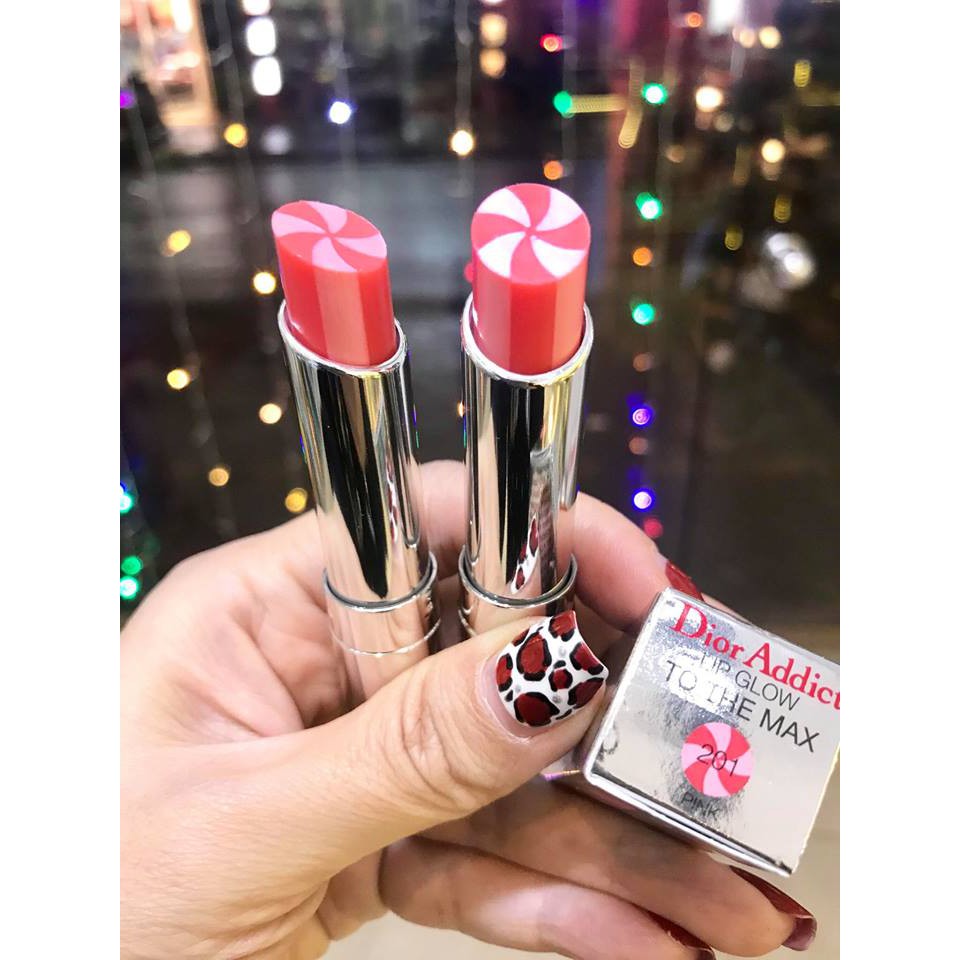Son D ng Dior Candy DIOR ADDICT LIP GLOW To The Max 201 Pink Shopee Vi t Nam