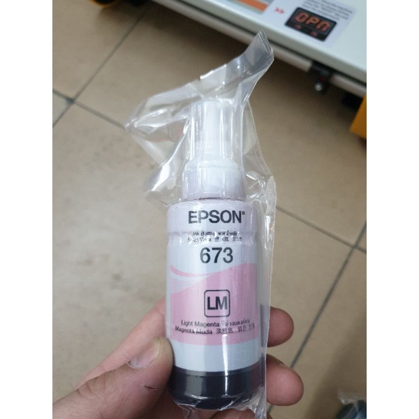 Bộ mực 6 màu 673 P Dùng cho máy epson L800/L805/L850/L1800... | Shopee ...